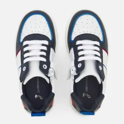 Baskets enfant - marine/rouge