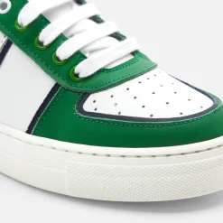 Baskets enfant - marine/vert