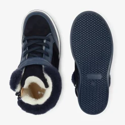 Baskets fourrées enfant garçon - marine jacadi