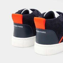 Baskets montantes bébé garçon - marine jacadi