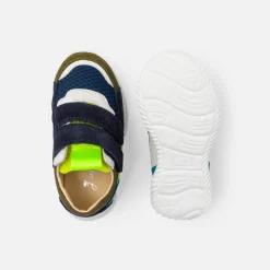 Baskets running bébé garçon - kaki