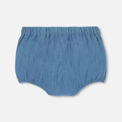 Bloomer bébé en denim léger - denim clair