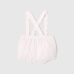 Bloomer bébé fille en velours - rose pale jacadi
