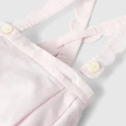 Bloomer bébé fille en velours - rose pale jacadi