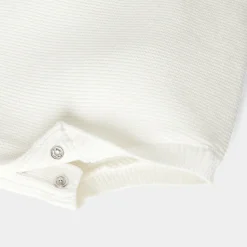 Bloomer en tricot bébé garçon - blanc doux jacadi
