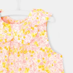 Blouse bébé fille en Liberty - multicolore