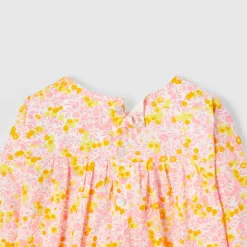 Blouse en tissu Liberty enfant fille - Jacadi x Tohana - jaune/multicolore