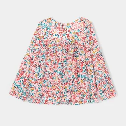 Blouse en tissu Liberty enfant fille - Jacadi x Tohana - multicolore