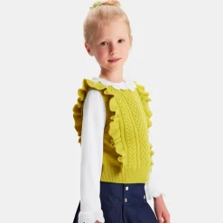 Blouse enfant fille en jersey - blanc jacadi