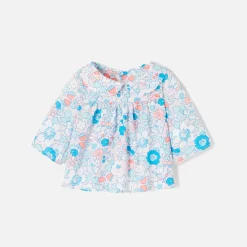 Blouse pour peluche lapin moyen modèle - rose/multicolore