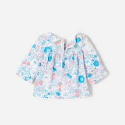 Blouse pour peluche lapin moyen modèle - rose/multicolore