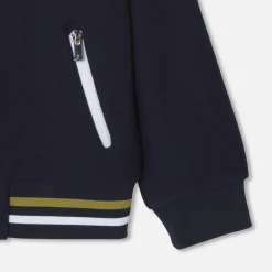 Blouson Teddy enfant - marine jacadi