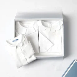 Body bébé fille à col festonné - blanc jacadi