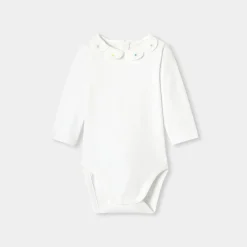 Body bébé fille à col pétales - blanc jacadi