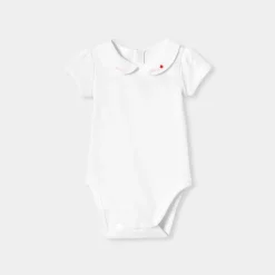 Body bébé fille manches courtes - blanc jacadi