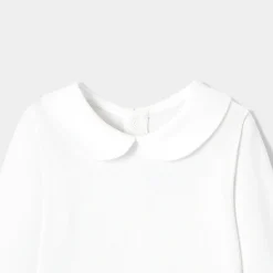 Body bébé fille manches longues - blanc jacadi