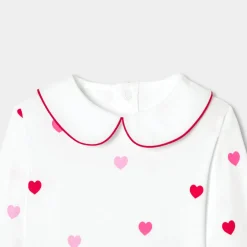 Body bébé fille manches longues - blanc jacadi