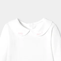 Body bébé fille manches longues - blanc jacadi
