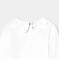 Body bébé fille manches longues - blanc jacadi