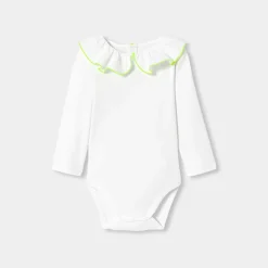 Body bébé fille manches longues - blanc jacadi