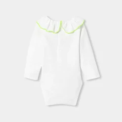 Body bébé fille manches longues - blanc jacadi