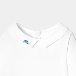 Body bébé garçon à col - blanc jacadi