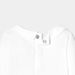 Body bébé garçon à col - blanc jacadi