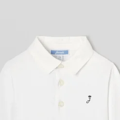 Body bébé garçon col en Oxford - blanc jacadi