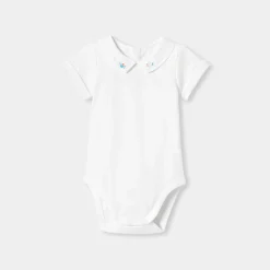 Body bébé garçon en interlock - blanc jacadi
