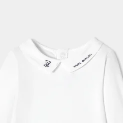 Body manches longues bébé garçon - blanc jacadi