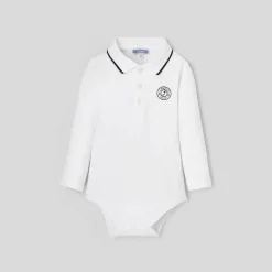 Body polo bébé garçon - blanc jacadi
