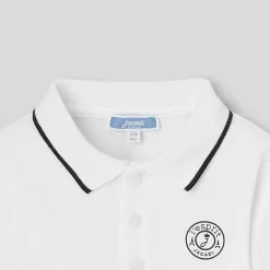 Body polo bébé garçon - blanc jacadi