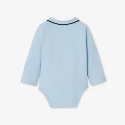 Body polo bébé garçon - bleu clair jacadi