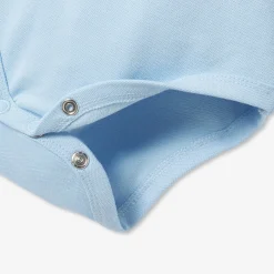 Body polo bébé garçon - bleu clair jacadi
