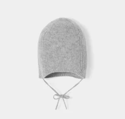 Bonnet bébé en cachemire - gris chine clair jacadi