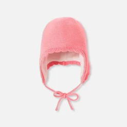 Bonnet bébé fille - rose/multicolore
