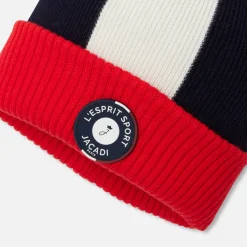 Bonnet enfant garçon - marine/blanc