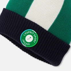 Bonnet enfant garçon - vert/multicolore