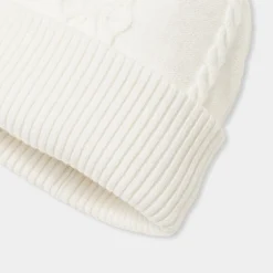 Bonnet enfant garçon en laine - blanc doux jacadi