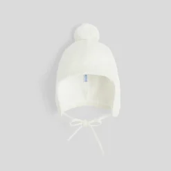 Bonnet uni bébé - blanc doux jacadi