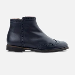 Boots enfant fille en cuir
