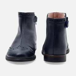 Boots enfant fille en cuir