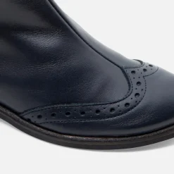 Boots enfant fille en cuir