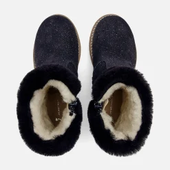 Boots fourrées enfant fille - marine jacadi