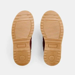Boots sport chic enfant garçon - bordeaux