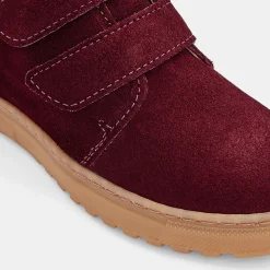 Boots sport chic enfant garçon - bordeaux