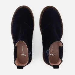 Bottines enfant fille en cuir - marine jacadi