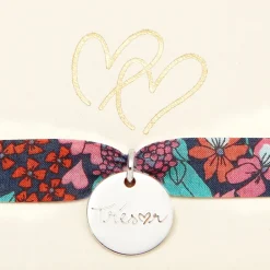 Bracelet Jacadi x Merci Maman argent - marine/multicolore