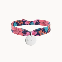 Bracelet Jacadi x Merci Maman argent - marine/multicolore