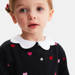 Cardigan bébé fille - marine/multicolore